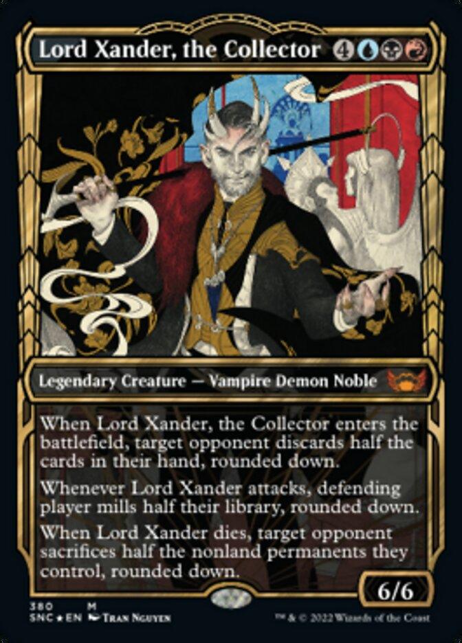 Lord Xander, the Collector (Showcase Golden Age Gilded Foil) [Streets of New Capenna] - La Boîte Mystère ( The Mystery Box)