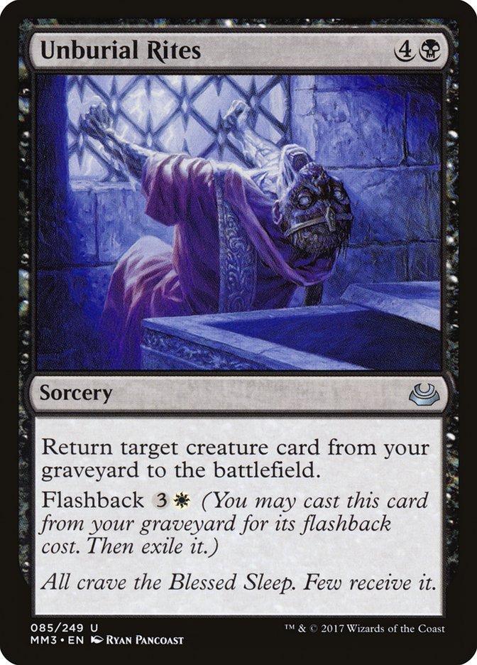 Unburial Rites [Modern Masters 2017] - La Boîte Mystère ( The Mystery Box)