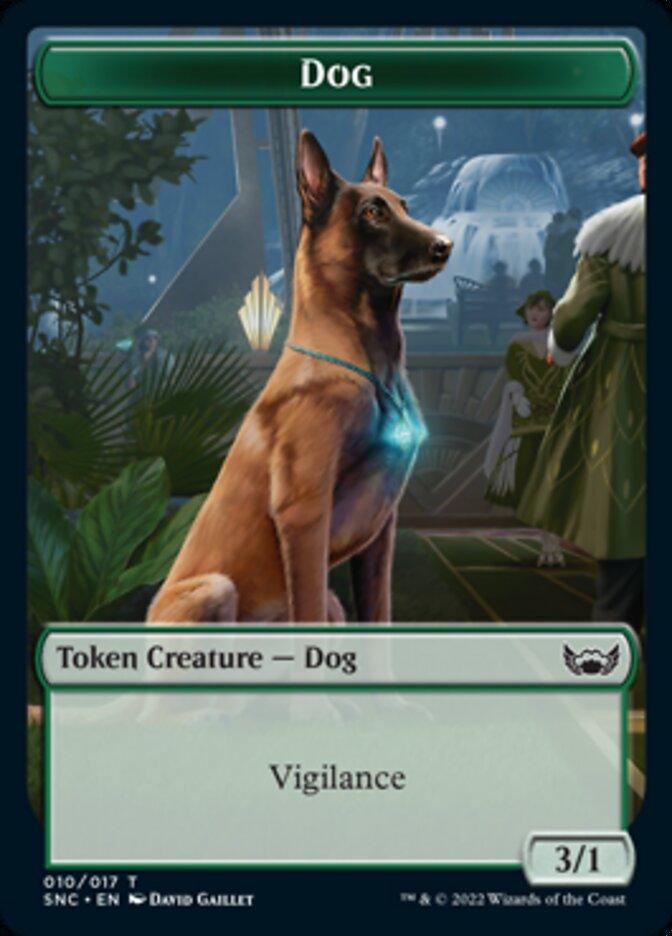Devil // Dog Double-sided Token [Streets of New Capenna Tokens] - La Boîte Mystère ( The Mystery Box)