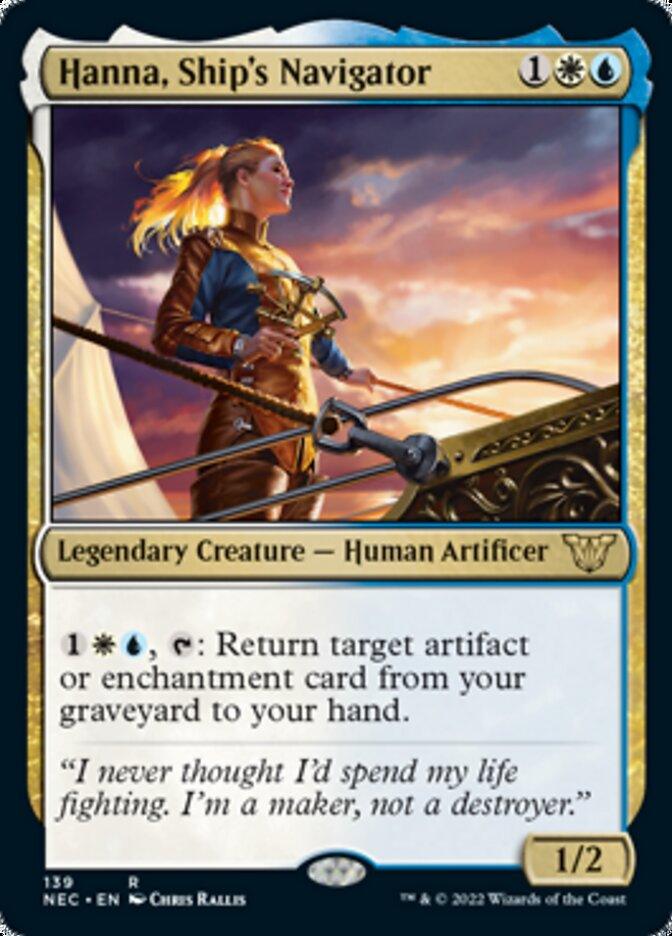 Hanna, Ship's Navigator [Kamigawa: Neon Dynasty Commander] - La Boîte Mystère ( The Mystery Box)