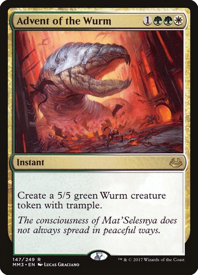 Advent of the Wurm [Modern Masters 2017] - La Boîte Mystère ( The Mystery Box)