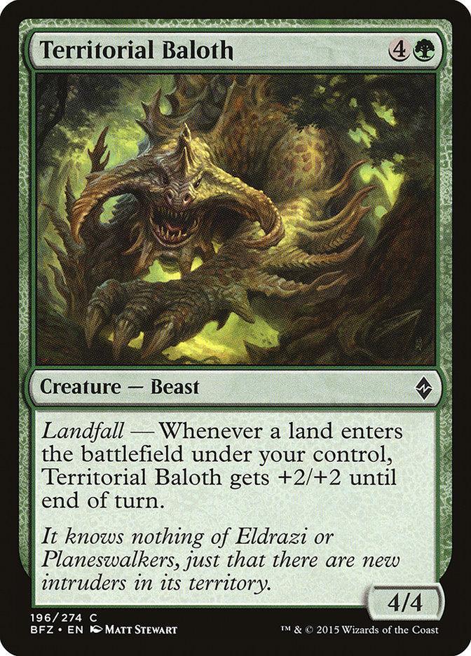 Territorial Baloth [Battle for Zendikar] - La Boîte Mystère ( The Mystery Box)