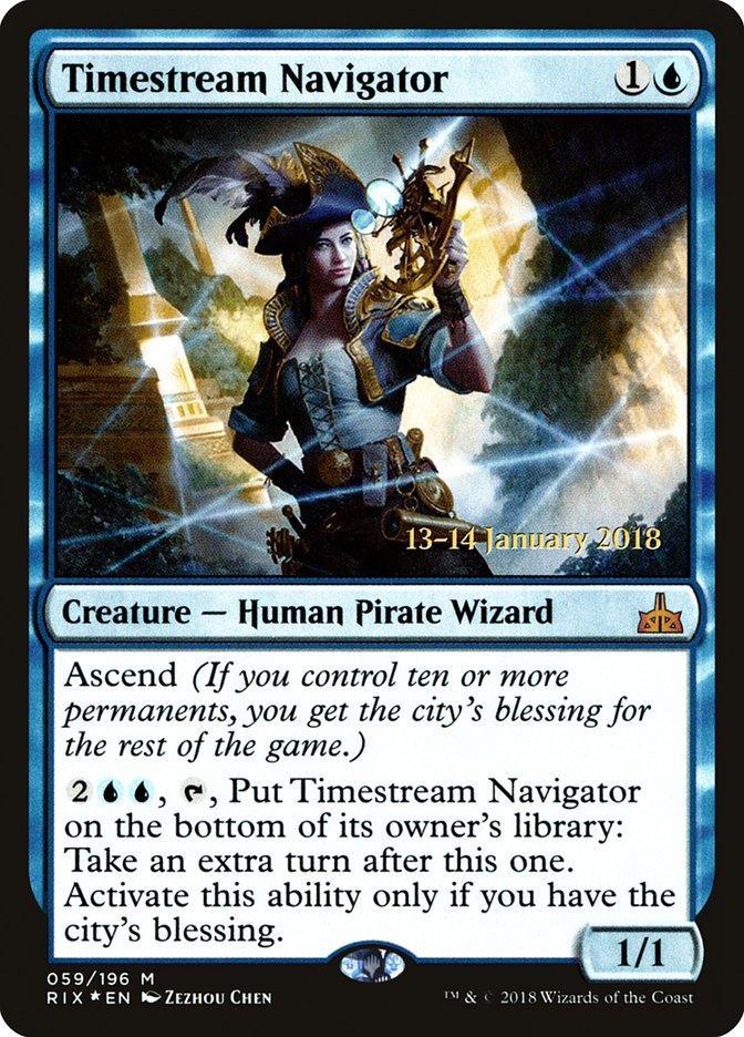 Timestream Navigator [Rivals of Ixalan Prerelease Promos] - La Boîte Mystère ( The Mystery Box)