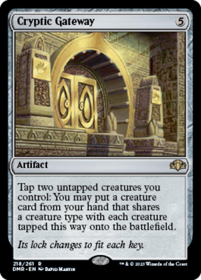 Cryptic Gateway [Dominaria Remastered] - La Boîte Mystère ( The Mystery Box)