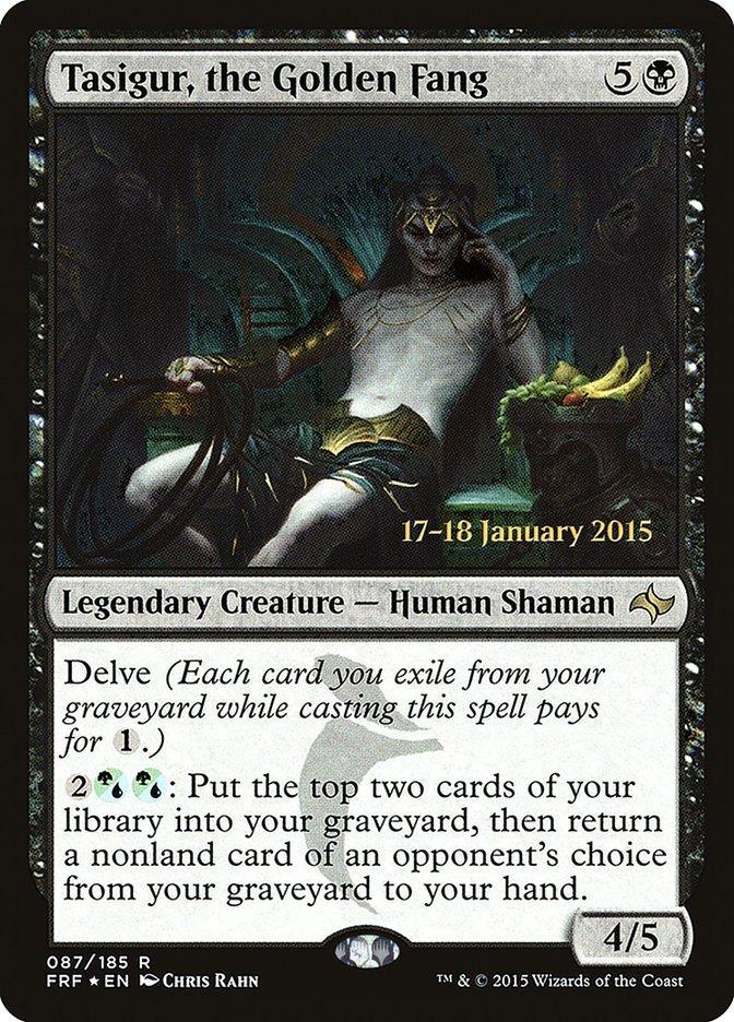 Tasigur, the Golden Fang [Fate Reforged Prerelease Promos] - La Boîte Mystère ( The Mystery Box)