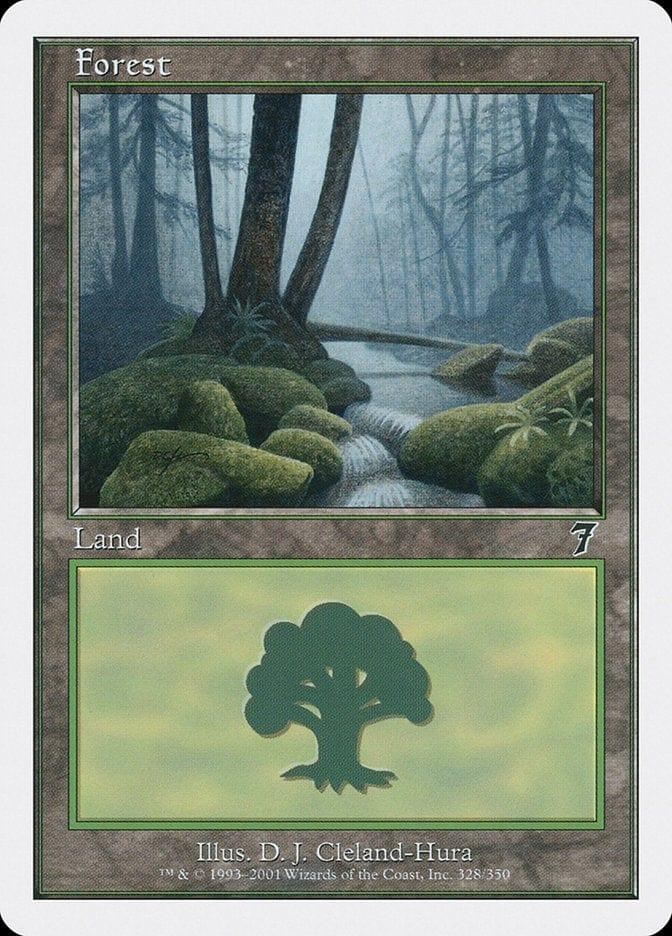 Forest (328) [Seventh Edition] - La Boîte Mystère ( The Mystery Box)