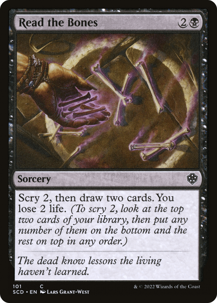 Read the Bones [Starter Commander Decks] - La Boîte Mystère ( The Mystery Box)
