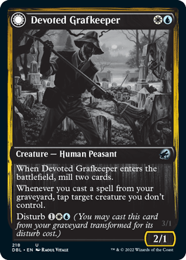 Devoted Grafkeeper // Departed Soulkeeper [Innistrad: Double Feature] - La Boîte Mystère ( The Mystery Box)