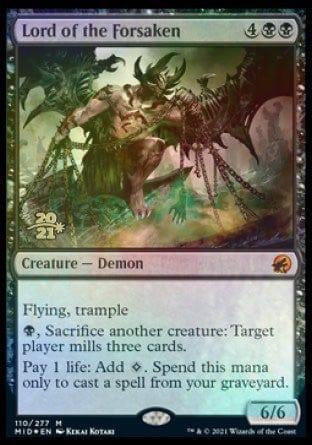 Lord of the Forsaken [Innistrad: Midnight Hunt Prerelease Promos] - La Boîte Mystère ( The Mystery Box)