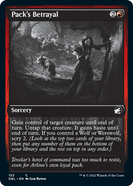 Pack's Betrayal [Innistrad: Double Feature] - La Boîte Mystère ( The Mystery Box)