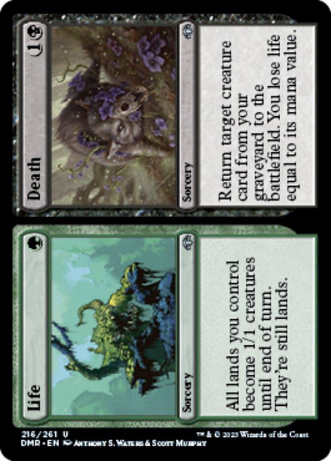 Life // Death [Dominaria Remastered] - La Boîte Mystère ( The Mystery Box)