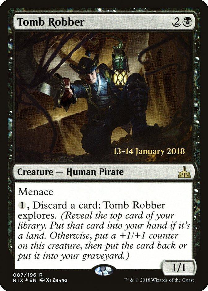 Tomb Robber [Rivals of Ixalan Prerelease Promos] - La Boîte Mystère ( The Mystery Box)