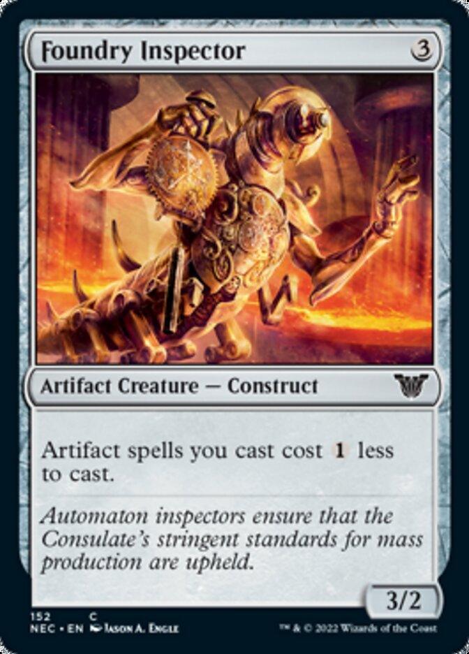 Foundry Inspector [Kamigawa: Neon Dynasty Commander] - La Boîte Mystère ( The Mystery Box)