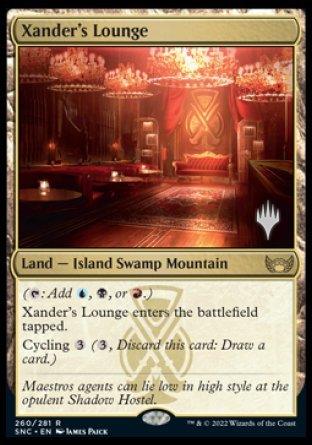 Xander's Lounge (Promo Pack) [Streets of New Capenna Promos] - La Boîte Mystère ( The Mystery Box)