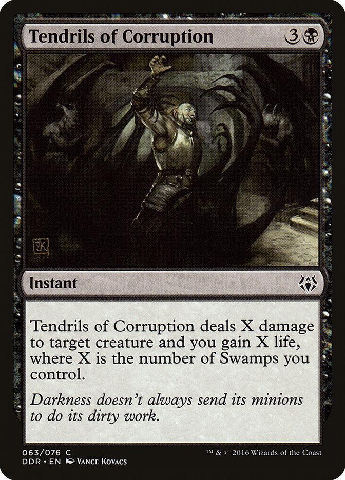 Tendrils of Corruption [Duel Decks: Nissa vs. Ob Nixilis] - La Boîte Mystère ( The Mystery Box)