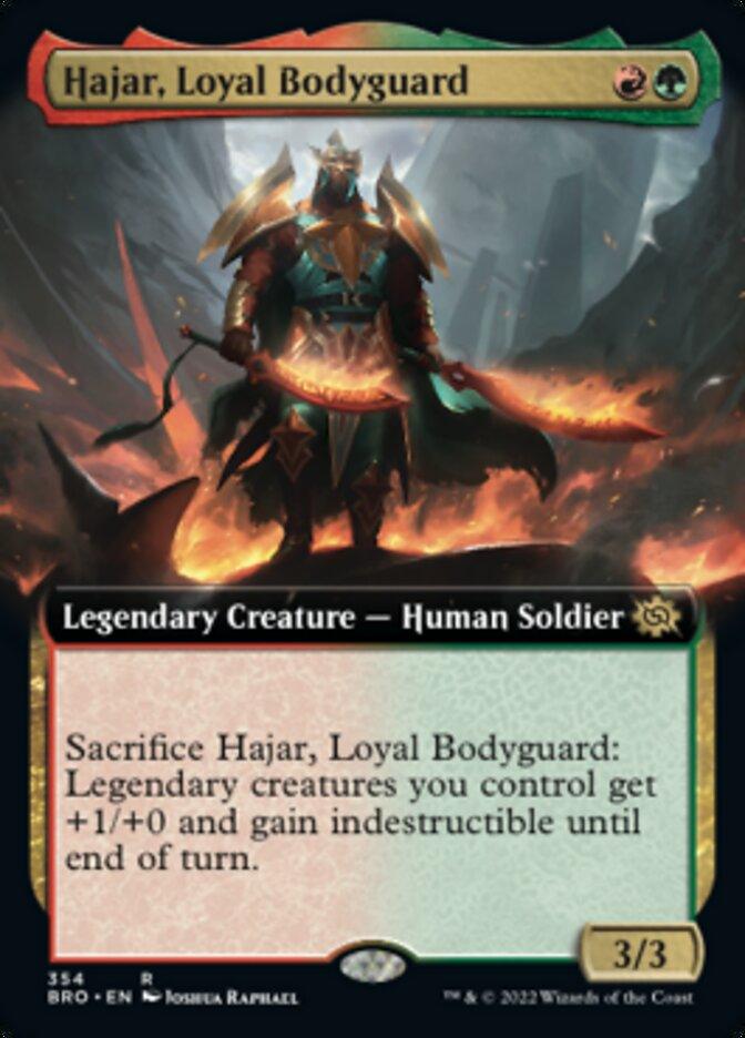 Hajar, Loyal Bodyguard (Extended Art) [The Brothers' War] - La Boîte Mystère ( The Mystery Box)
