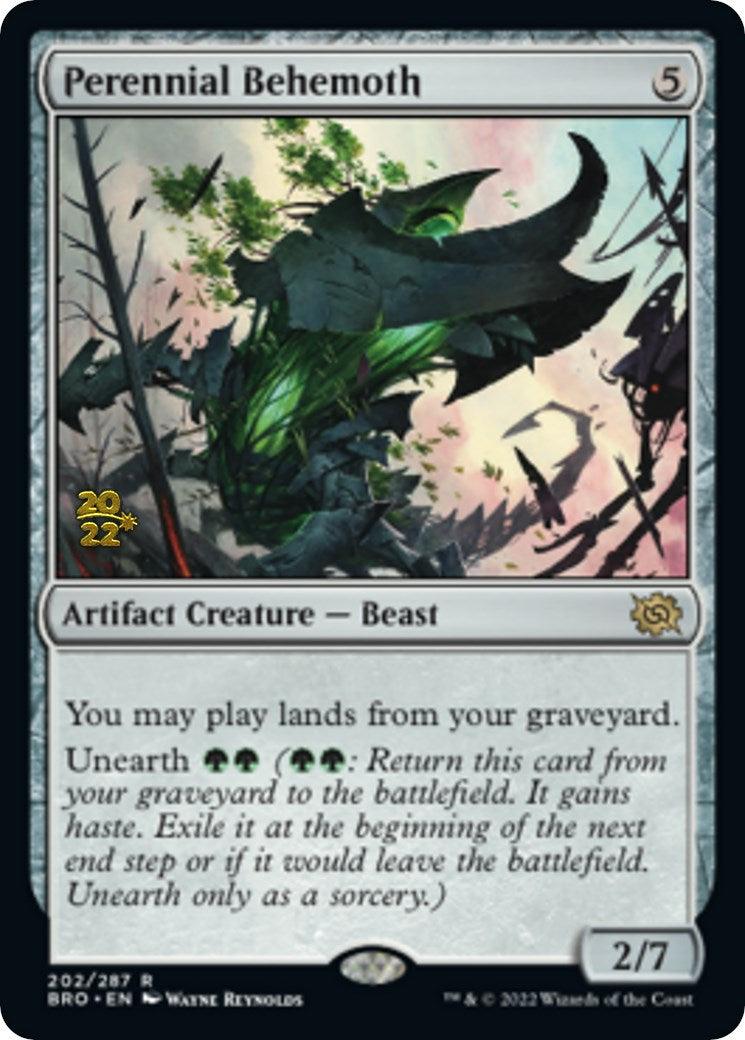 Perennial Behemoth [The Brothers' War: Prerelease Promos] - La Boîte Mystère ( The Mystery Box)