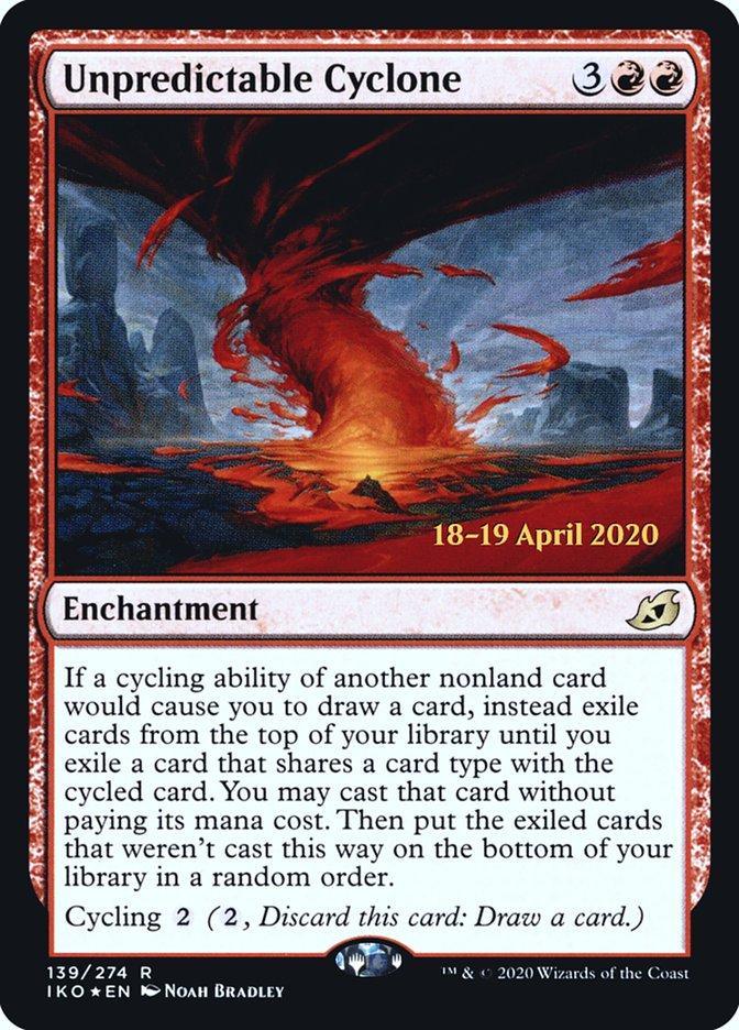 Unpredictable Cyclone [Ikoria: Lair of Behemoths Prerelease Promos] - La Boîte Mystère ( The Mystery Box)