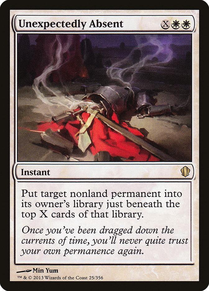 Unexpectedly Absent [Commander 2013] - La Boîte Mystère ( The Mystery Box)
