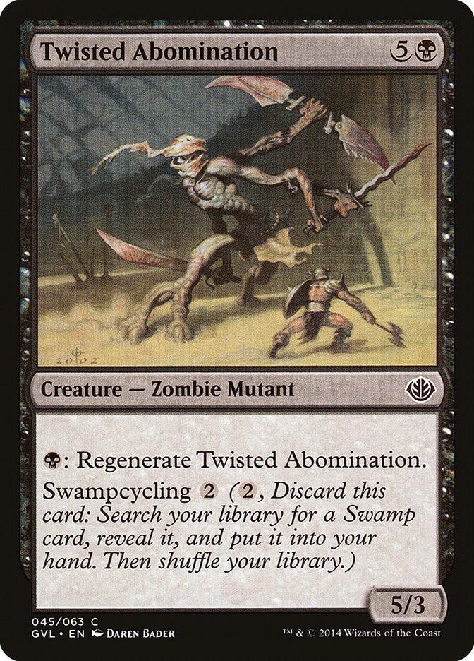 Twisted Abomination (Garruk vs. Liliana) [Duel Decks Anthology] - La Boîte Mystère ( The Mystery Box)