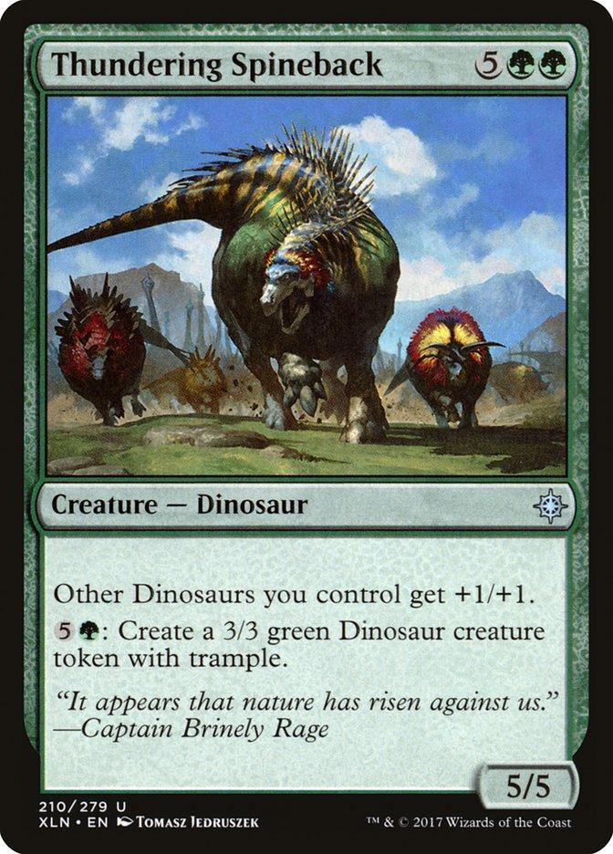 Thundering Spineback [Ixalan] - La Boîte Mystère ( The Mystery Box)