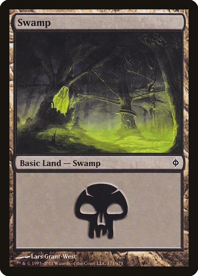 Swamp (171) [New Phyrexia] - La Boîte Mystère ( The Mystery Box)