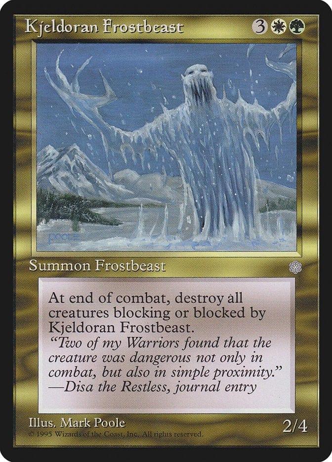 Kjeldoran Frostbeast [Ice Age] - La Boîte Mystère ( The Mystery Box)