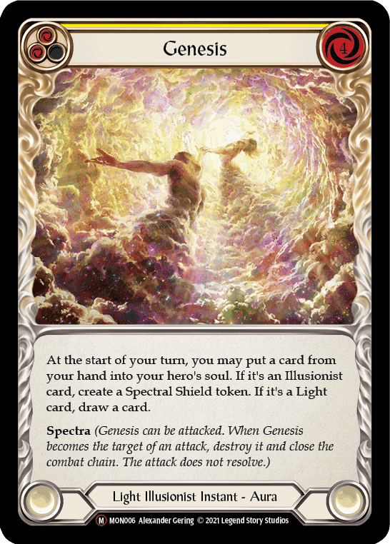 Genesis [U-MON006-RF] Unlimited Rainbow Foil - La Boîte Mystère ( The Mystery Box)