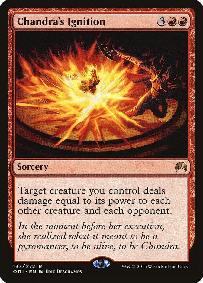 Chandra's Ignition [Magic Origins] - La Boîte Mystère ( The Mystery Box)