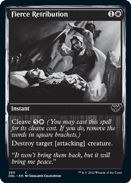 Fierce Retribution [Innistrad: Double Feature] - La Boîte Mystère ( The Mystery Box)