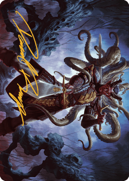 Zevlor, Elturel Exile Art Card (42) (Gold-Stamped Signature) [Commander Legends: Battle for Baldur's Gate Art Series] - La Boîte Mystère ( The Mystery Box)