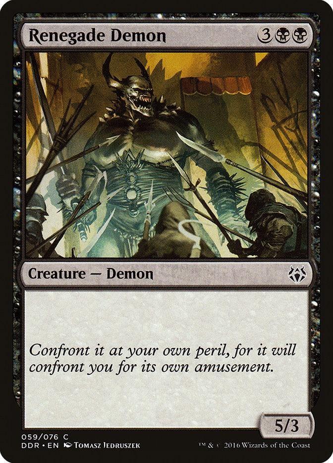 Renegade Demon [Duel Decks: Nissa vs. Ob Nixilis] - La Boîte Mystère ( The Mystery Box)