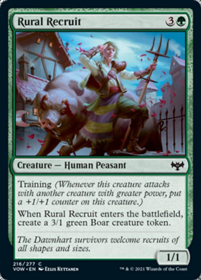 Rural Recruit [Innistrad: Crimson Vow] - La Boîte Mystère ( The Mystery Box)