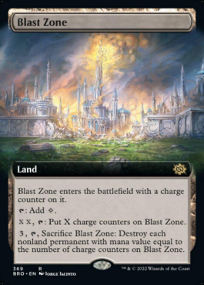 Blast Zone (Extended Art) [The Brothers' War] - La Boîte Mystère ( The Mystery Box)