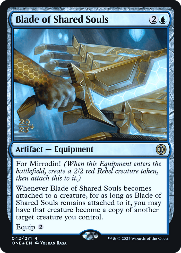 Blade of Shared Souls [Phyrexia: All Will Be One Prerelease Promos] - La Boîte Mystère ( The Mystery Box)