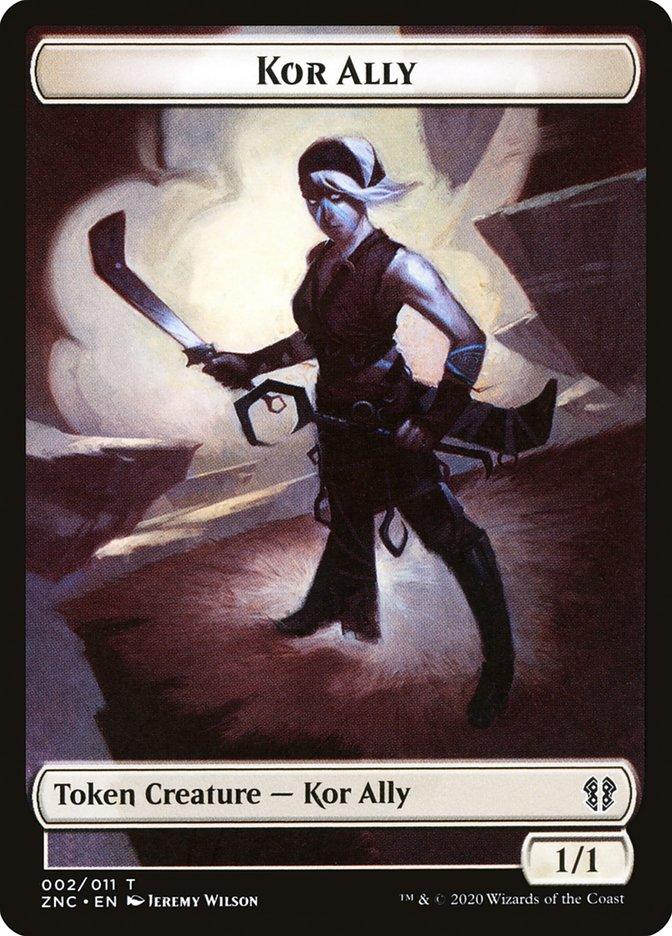 Bird // Kor Ally Double-sided Token [Zendikar Rising Commander Tokens] - La Boîte Mystère ( The Mystery Box)