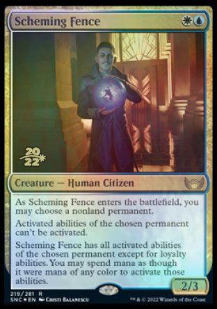Scheming Fence [Streets of New Capenna Prerelease Promos] - La Boîte Mystère ( The Mystery Box)