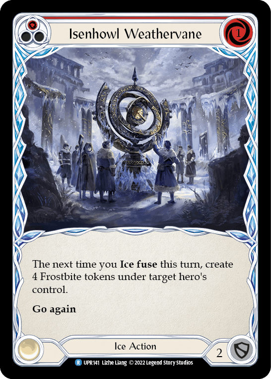 Isenhowl Weathervane (Red) [UPR141] (Uprising) Rainbow Foil - La Boîte Mystère ( The Mystery Box)