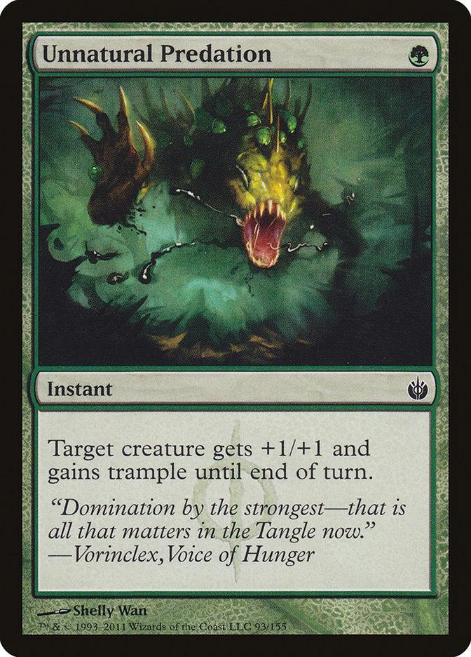 Unnatural Predation [Mirrodin Besieged] - La Boîte Mystère ( The Mystery Box)