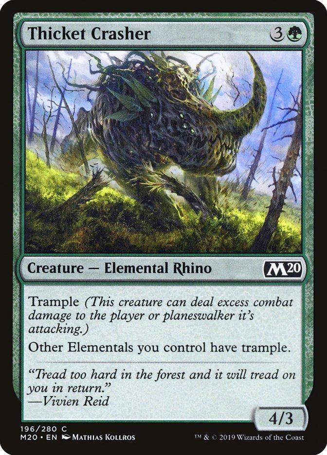 Thicket Crasher [Core Set 2020] - La Boîte Mystère ( The Mystery Box)