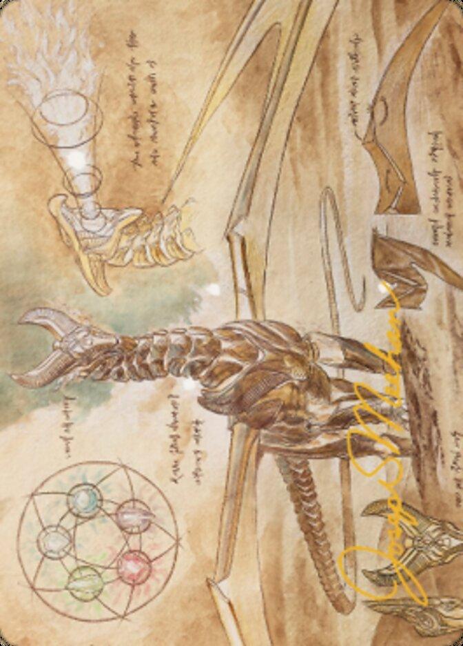 Ramos, Dragon Engine Art Card (Gold-Stamped Signature) [The Brothers' War Art Series] - La Boîte Mystère ( The Mystery Box)