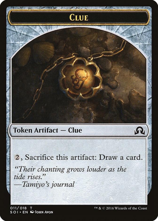 Clue (011/018) [Shadows over Innistrad Tokens] - La Boîte Mystère ( The Mystery Box)