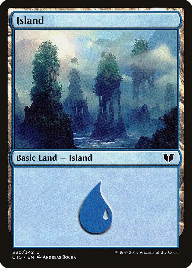 Island (330) [Commander 2015] - La Boîte Mystère ( The Mystery Box)