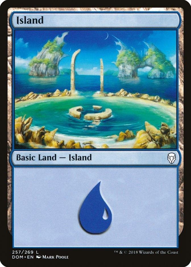 Island (257) [Dominaria] - La Boîte Mystère ( The Mystery Box)