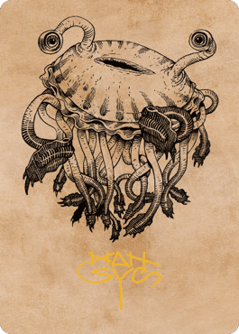 Gluntch, the Bestower Art Card (Gold-Stamped Signature) [Commander Legends: Battle for Baldur's Gate Art Series] - La Boîte Mystère ( The Mystery Box)