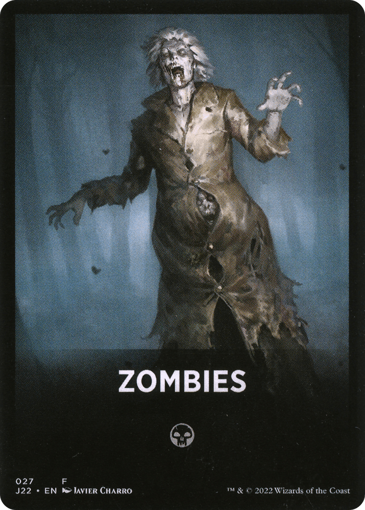 Zombies Theme Card [Jumpstart 2022 Front Cards] - La Boîte Mystère ( The Mystery Box)