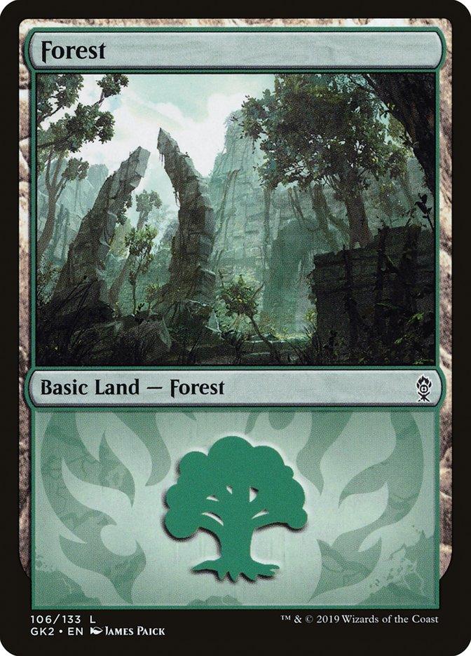 Forest (106) [Ravnica Allegiance Guild Kit] - La Boîte Mystère ( The Mystery Box)