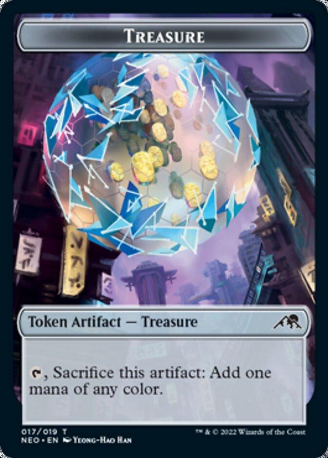 Treasure Token [Kamigawa: Neon Dynasty Tokens] - La Boîte Mystère ( The Mystery Box)