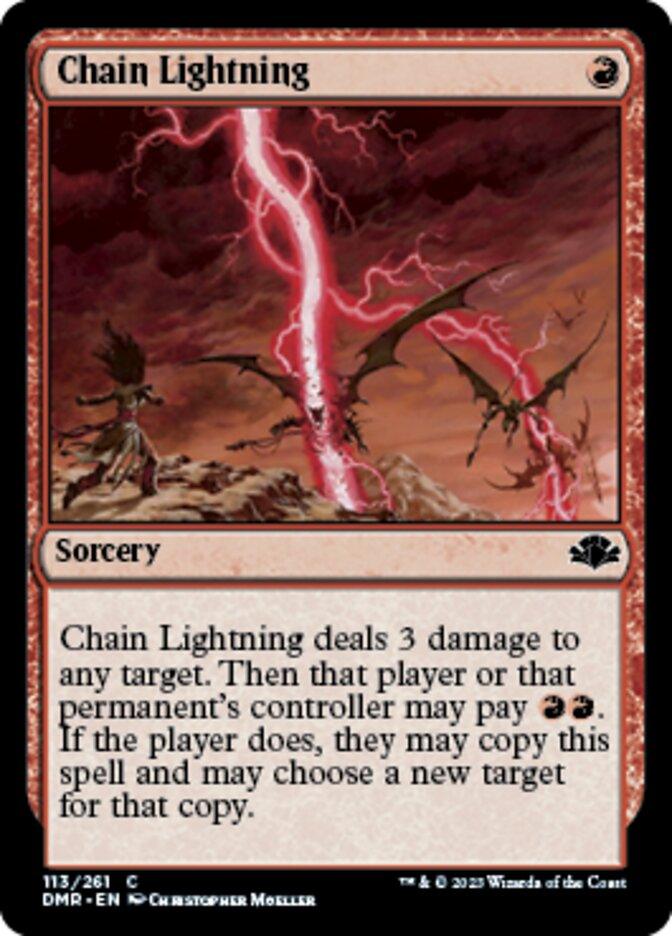 Chain Lightning [Dominaria Remastered] - La Boîte Mystère ( The Mystery Box)