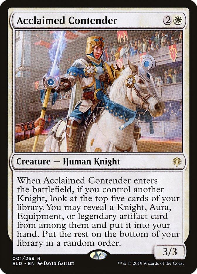 Acclaimed Contender [Throne of Eldraine] - La Boîte Mystère ( The Mystery Box)
